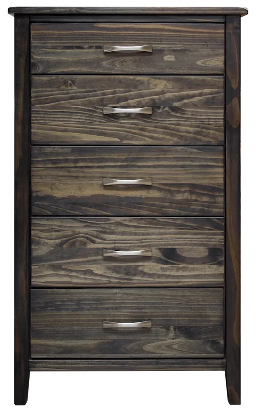 Scarlett solid wood chest with deep drawers  by Mako wood furniture