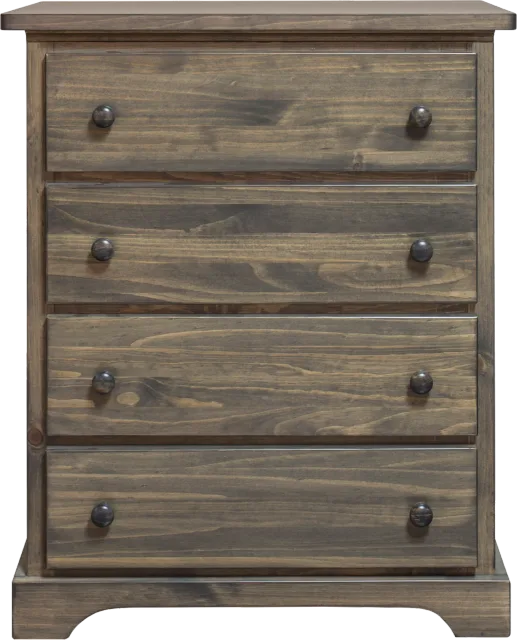 polo solid wood 4 drawers chest  by Mako wood furniture
