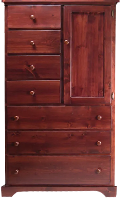 polo solid wood Chifferobe   by Mako wood furniture