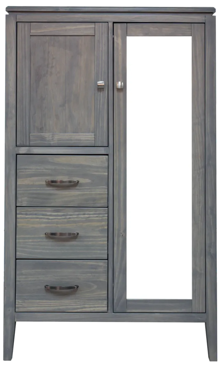 Robina solid wood Man Armoire  by Mako wood furniture