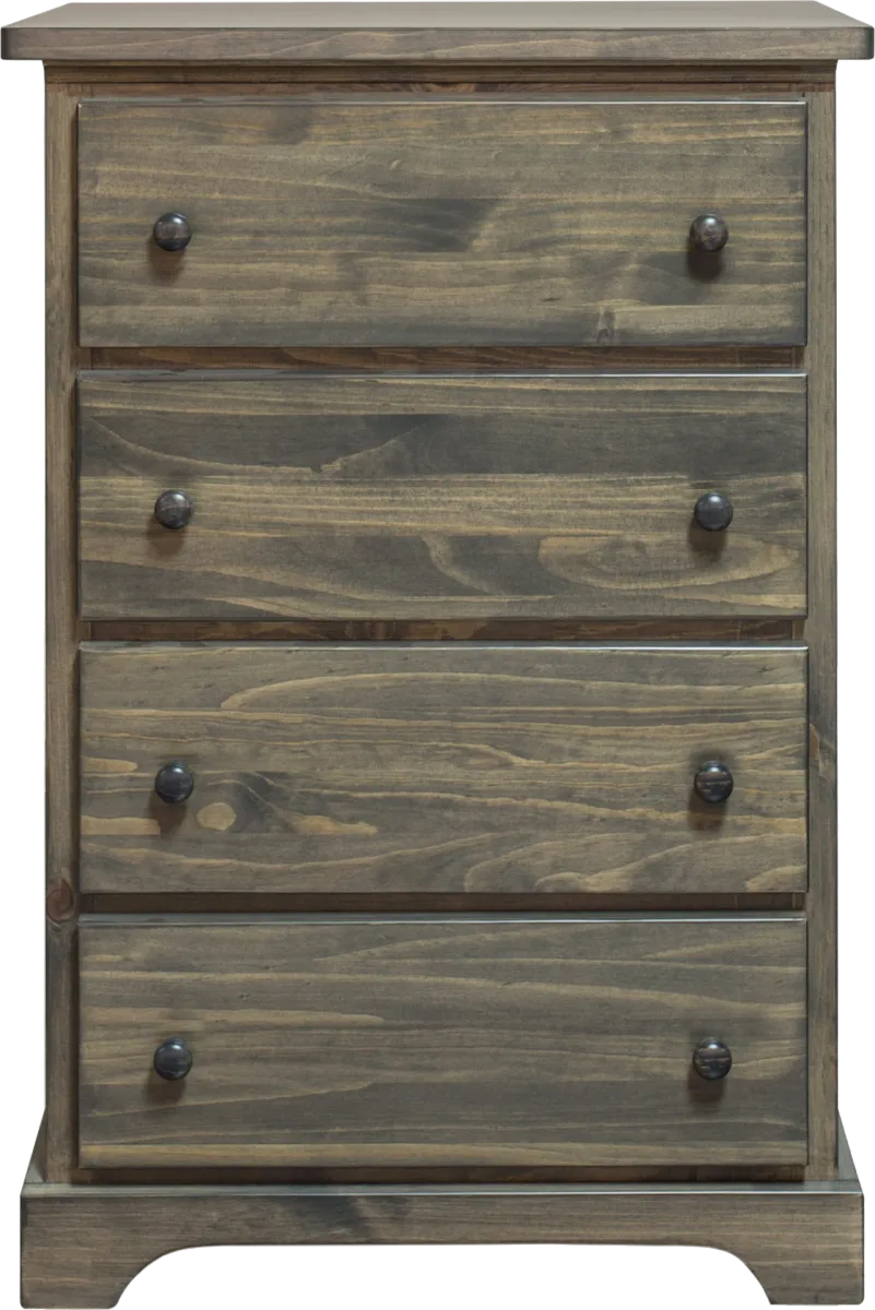 polo 4 deep drawer chest  by Mako wood furniture