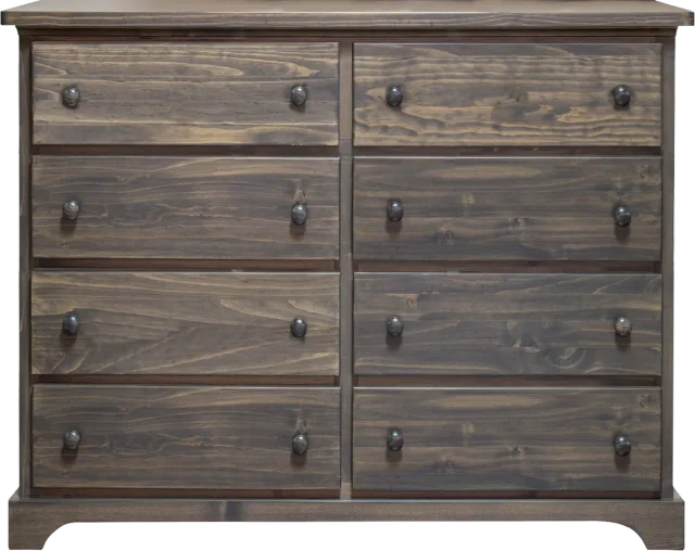 polo solid wood  8 drawer dresser  by Mako wood furniture