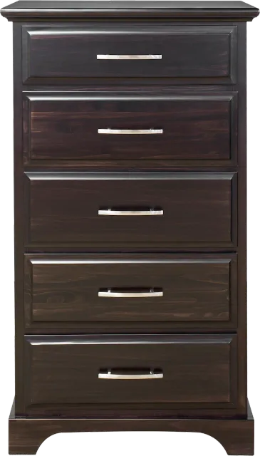 sameena solid pine 5 deep drawers chest  by mako wood furniture