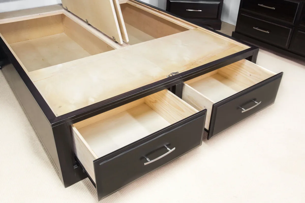 Sameena front drawers and storage boxes