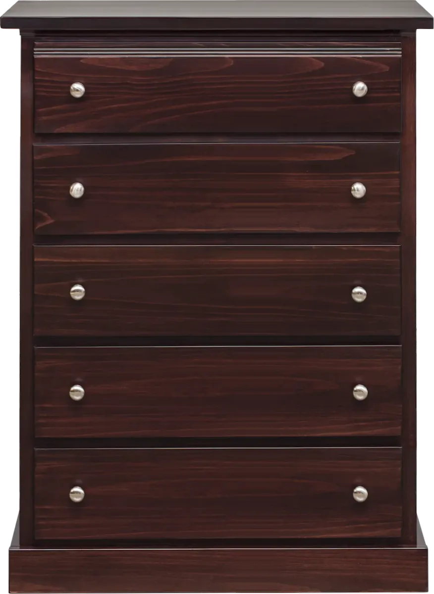 Decora solid pine wide chest by mako Wood