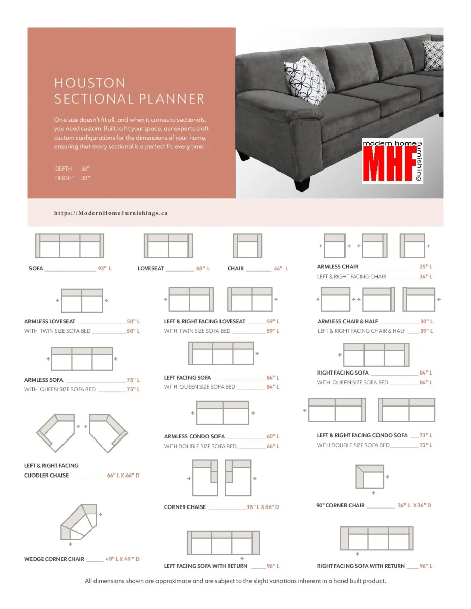 Houston Sectional Planner-by Elite Sofa Design