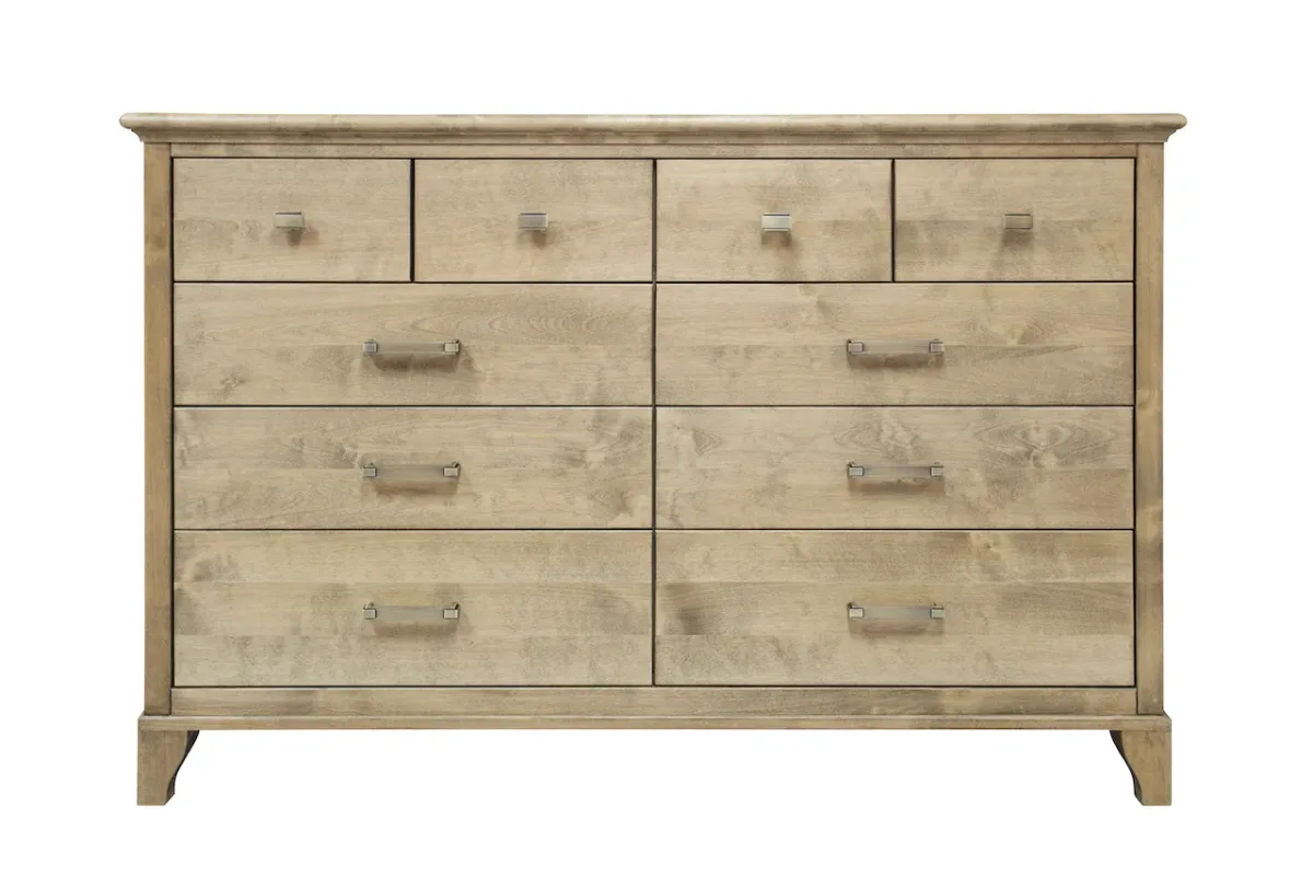 Acer Maple wood 10 drawer dresser by mako WOod