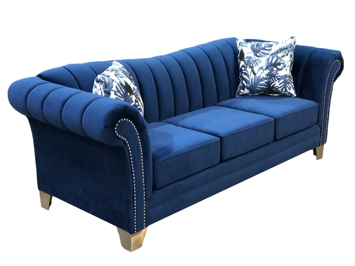 Ross channel tufted back and arm sofa by cloud couches
