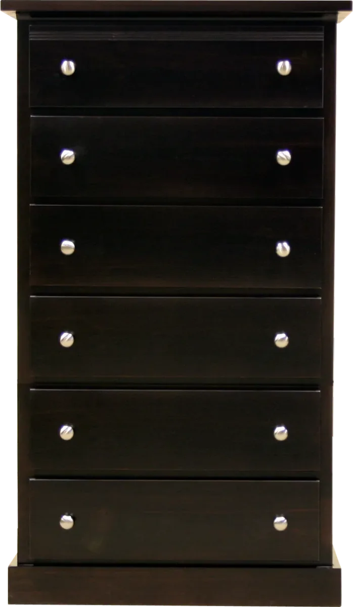 Soho solid pine 6 drawer chest by Mako Wood Furniture