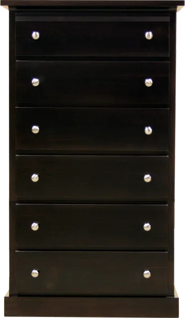 Soho solid pine 6 drawer chest by Mako Wood Furniture