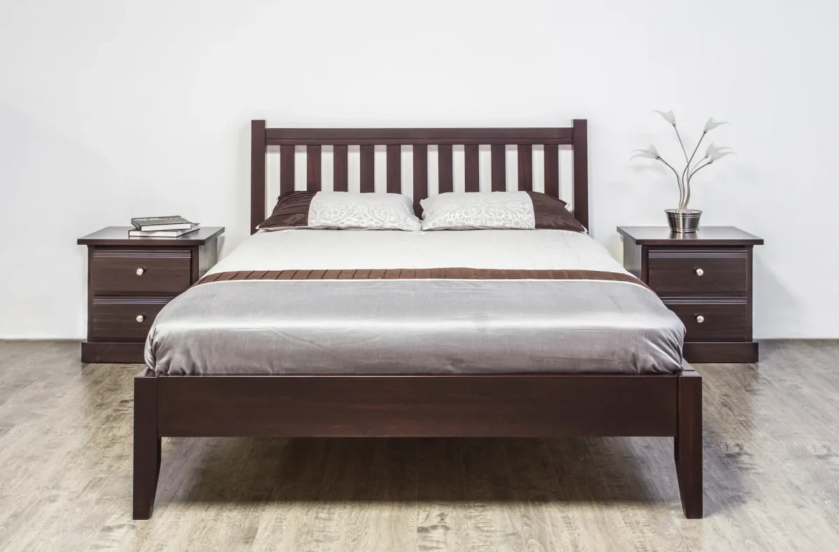 Soho solid wood bed queen king double