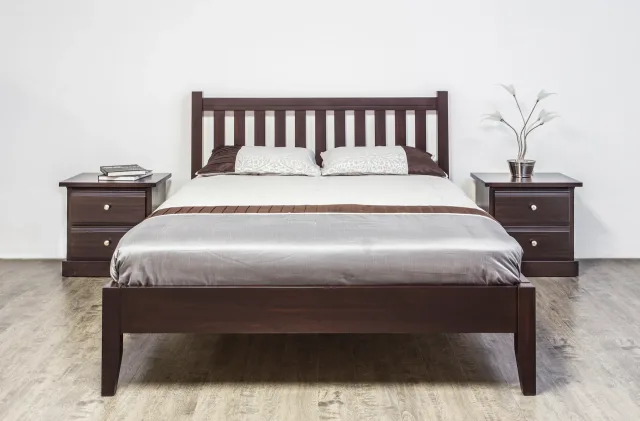 Soho solid wood bed queen king double