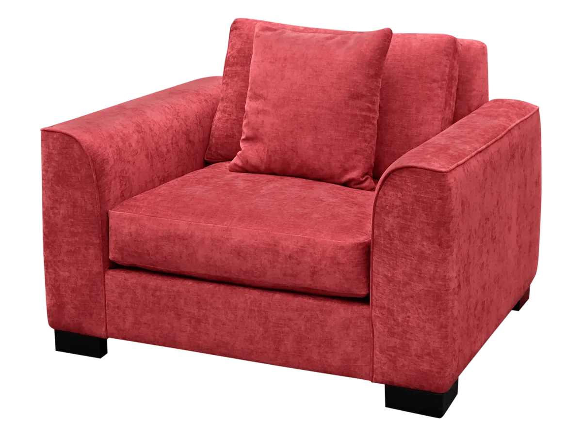 brady wide seat chair by Elite Sofa