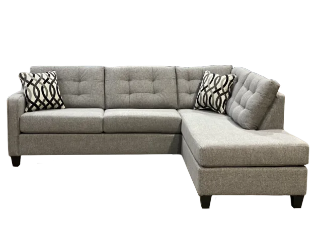 deville sectional with return chaise by cloud couches
