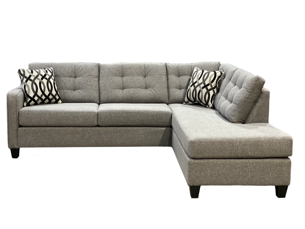 deville sectional with return chaise by cloud couches