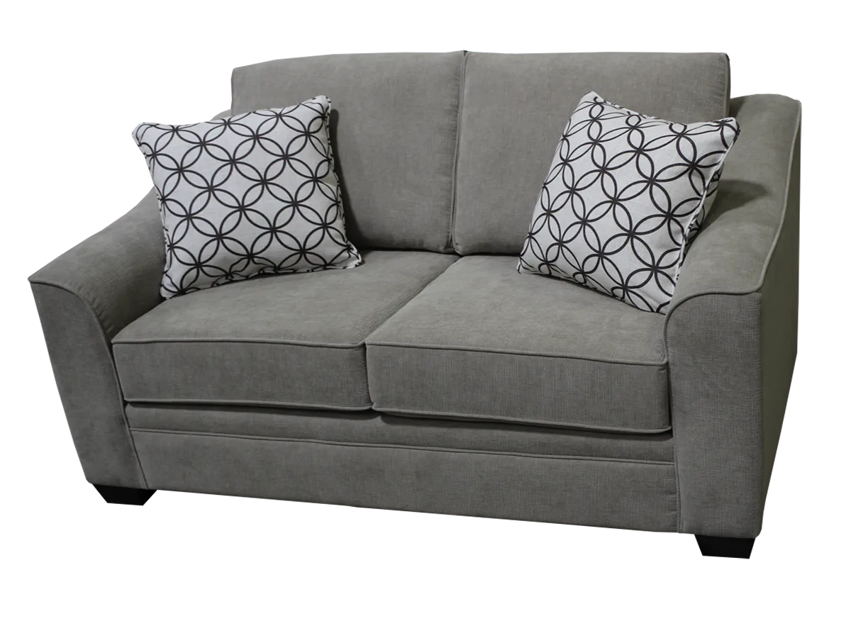 fraser attached back loveseat by cloud couches