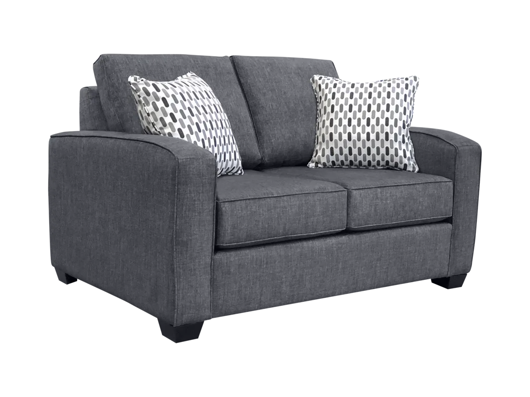 havana Loose back loveseat with curbed arm by elite sofa