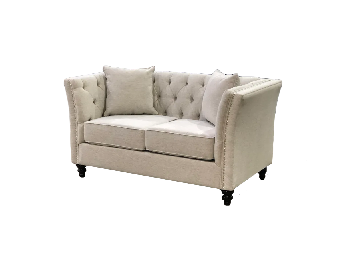 lexi tufted arm and back loveseat by cloud couches