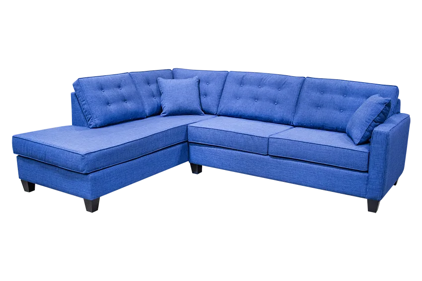 lincoln sectional with reverse chaise by Cloud Couches