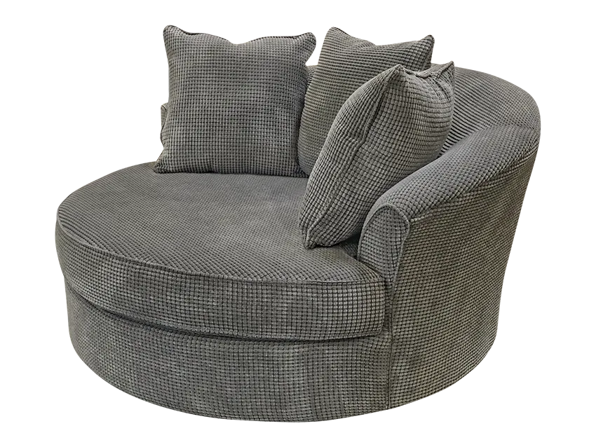 loop round and swivel Chair by Elite sofa design