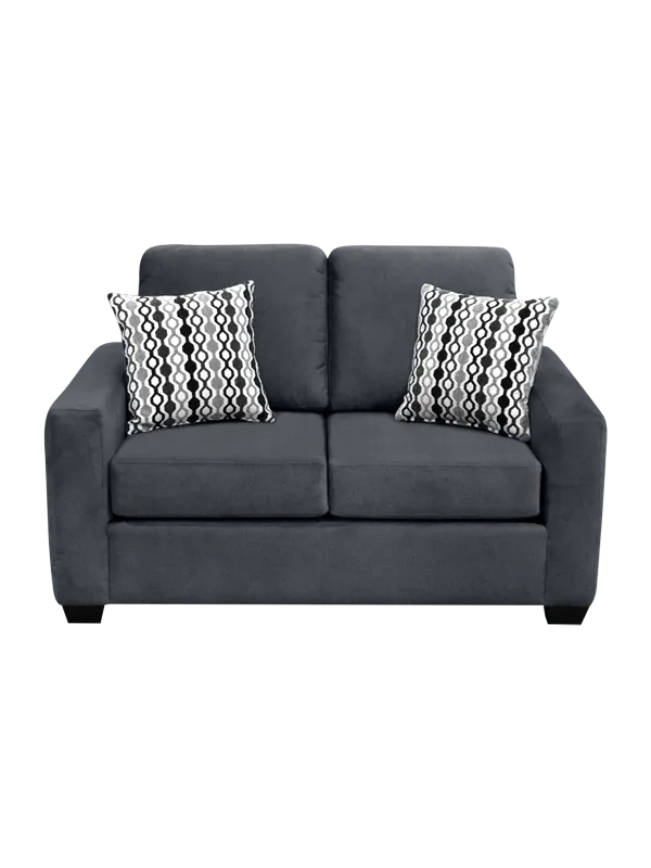 nordel loose back Love Seat by elite sofa design