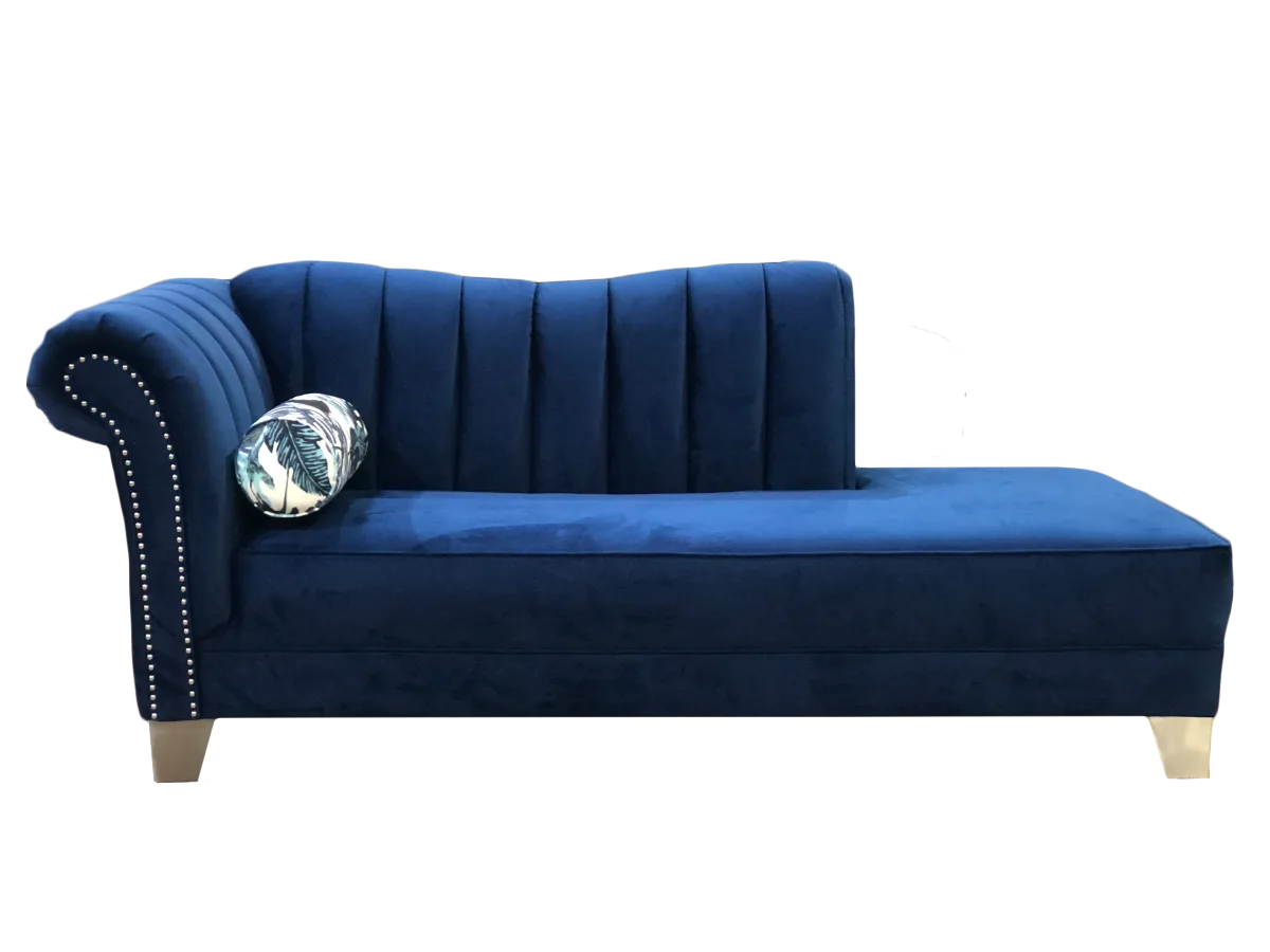 ross channel tufted chaise by Cloud couches