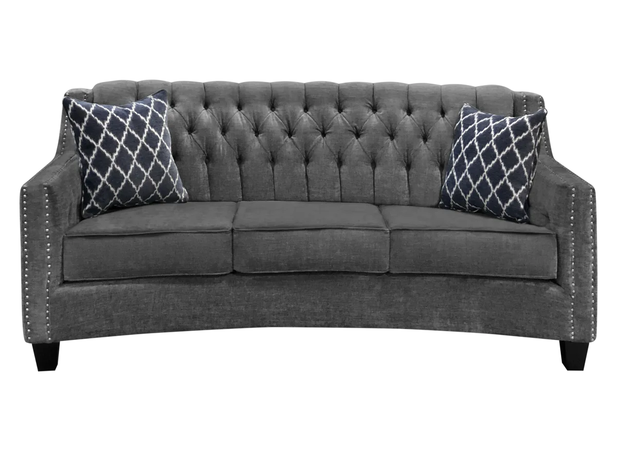 vogue diamond tufted back sofa by cloud couches