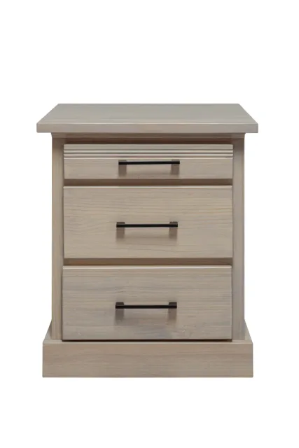 Crystal bedside table by Mako Wood Furniture