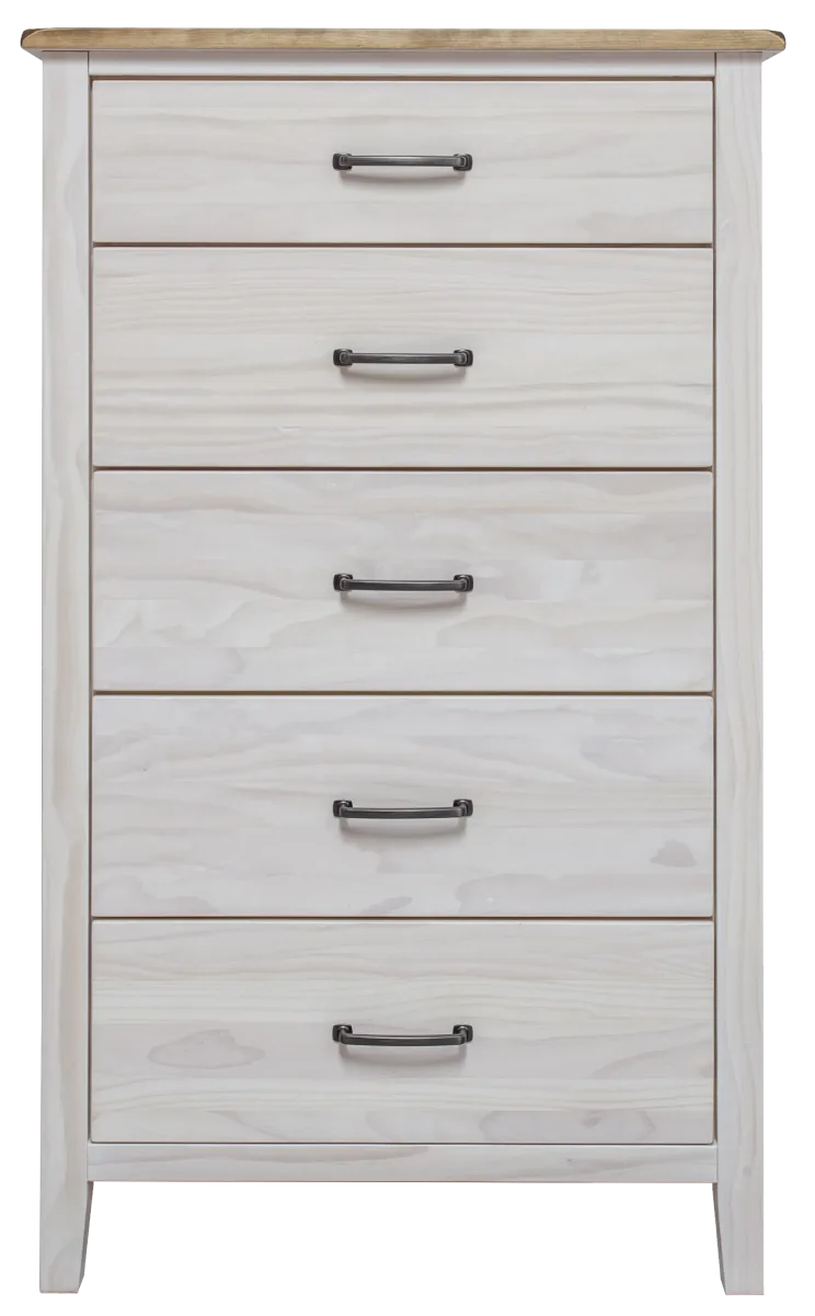Monkland chest by Mako wood in two tone finish