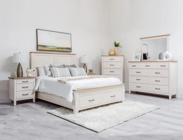 monkland solid pine bedroom suite by Mako Wood Furniture