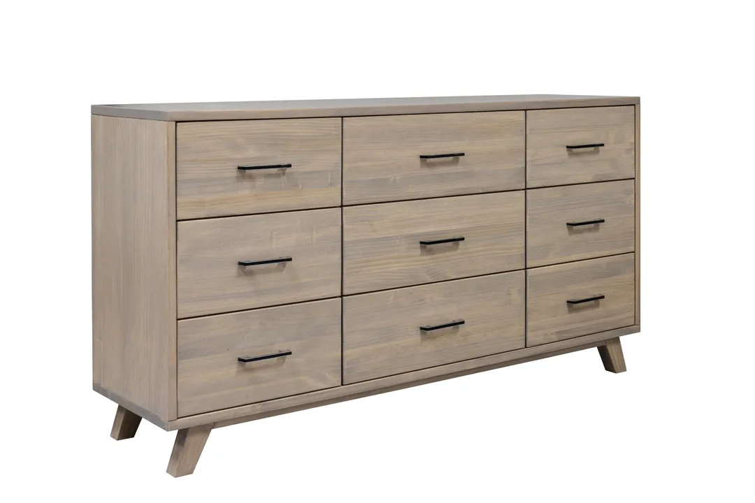 Belmont nine drawer dresser by mako Wood