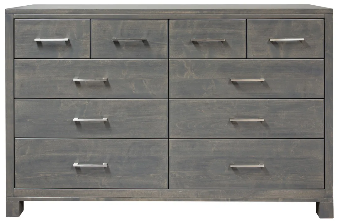 Delta 10 drawers dresser made of eastern maple