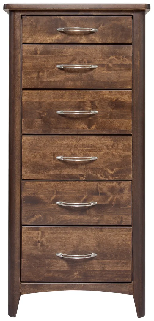 Whistler solid maple lingerie chest by Mako Wood Furniture