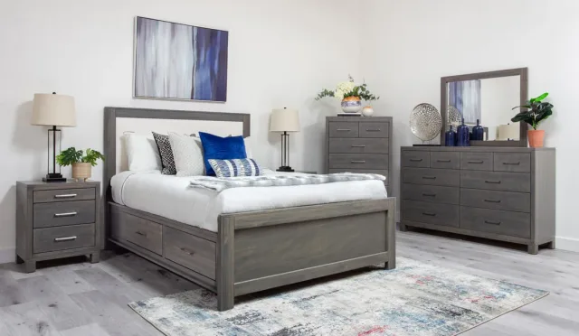 Delta solid maple bedroom suite by Mako Wood Furniture