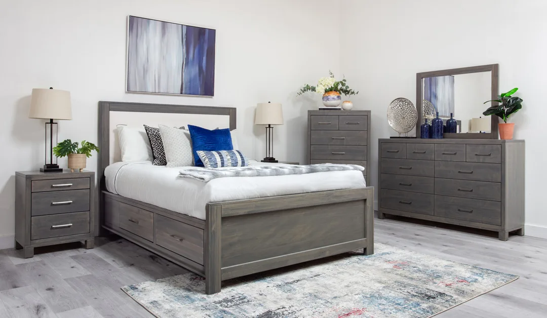 Delta solid maple bedroom suite by Mako Wood Furniture