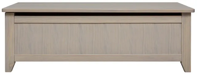 solid pine 54" blanket box by Mako Wood Furniture