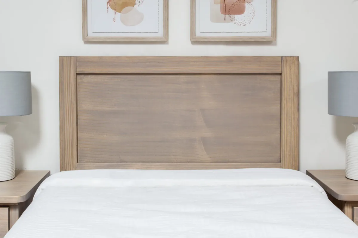 1300-MATES PAN-HB Pine Panel headboard