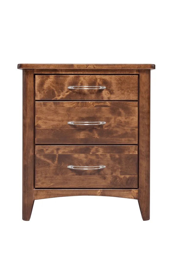 Saffron Nightstand by Mako Wood Furniture